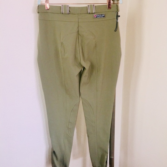 NWOT Kingsland Equestrian Jessica Breeches Oliv XL - Picture 4 of 5